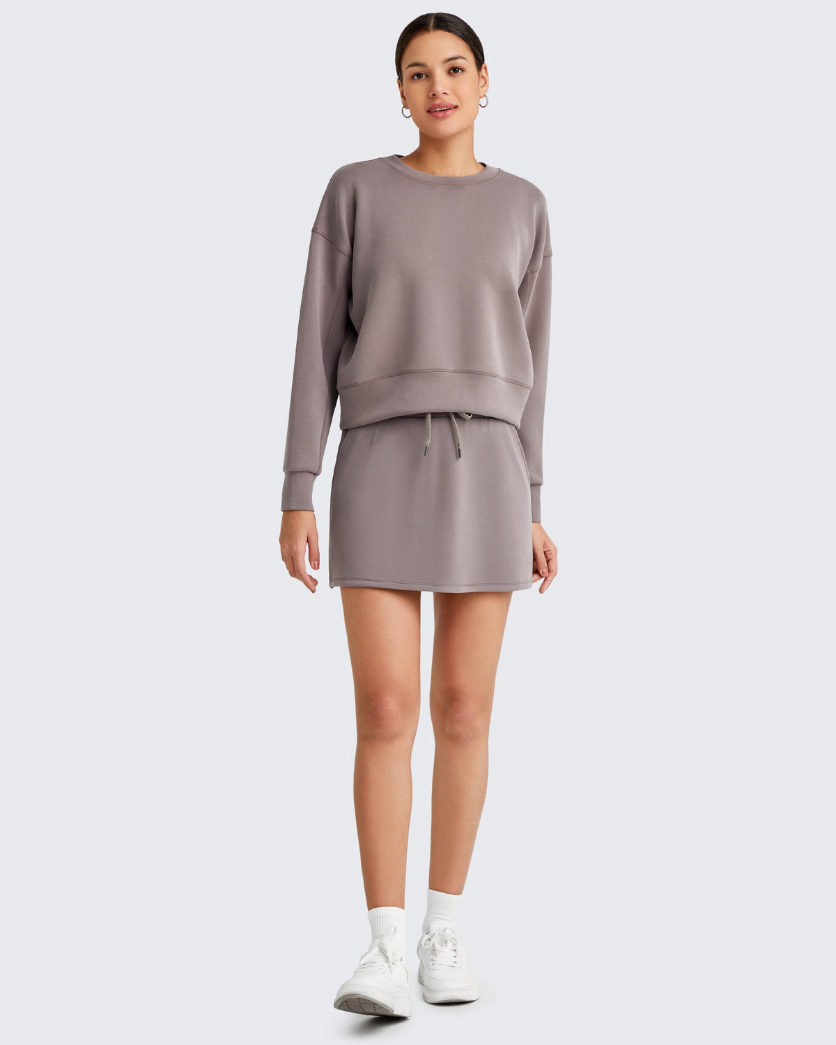 G4Free - Smoofit Casual Drawstring Sweat Skirts -GF25S404AA-S