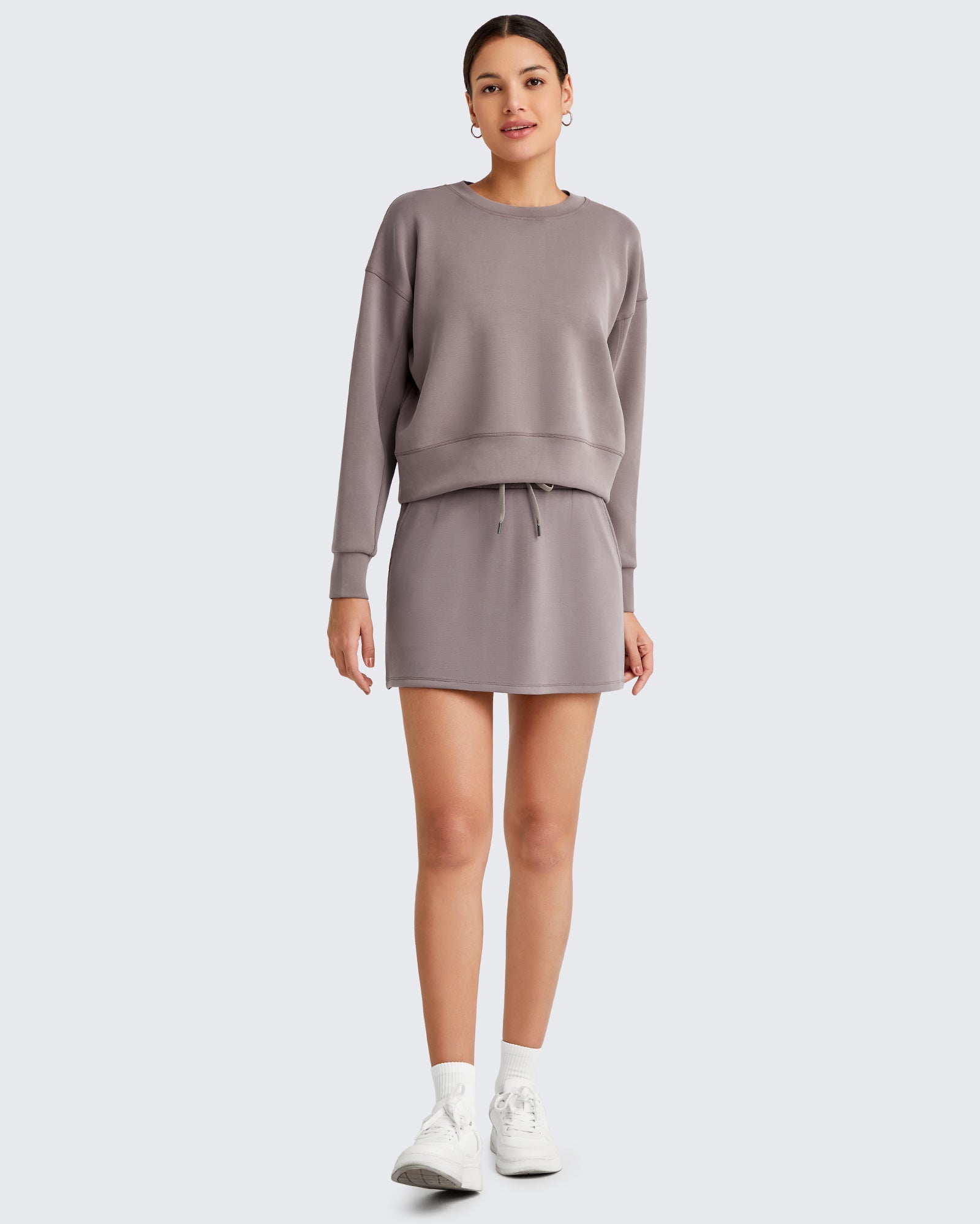 G4Free - Smoofit Casual Drawstring Sweat Skirts -GF25S404AA-S