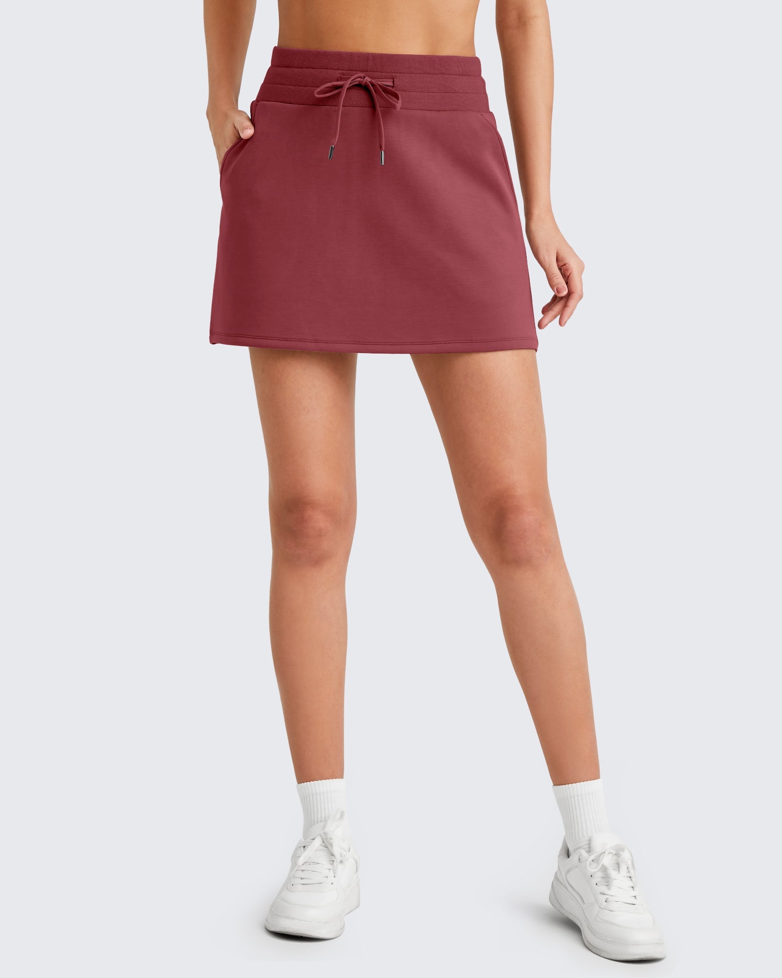 G4Free - Smoofit Casual Drawstring Sweat Skirts -GF25S404DA-S