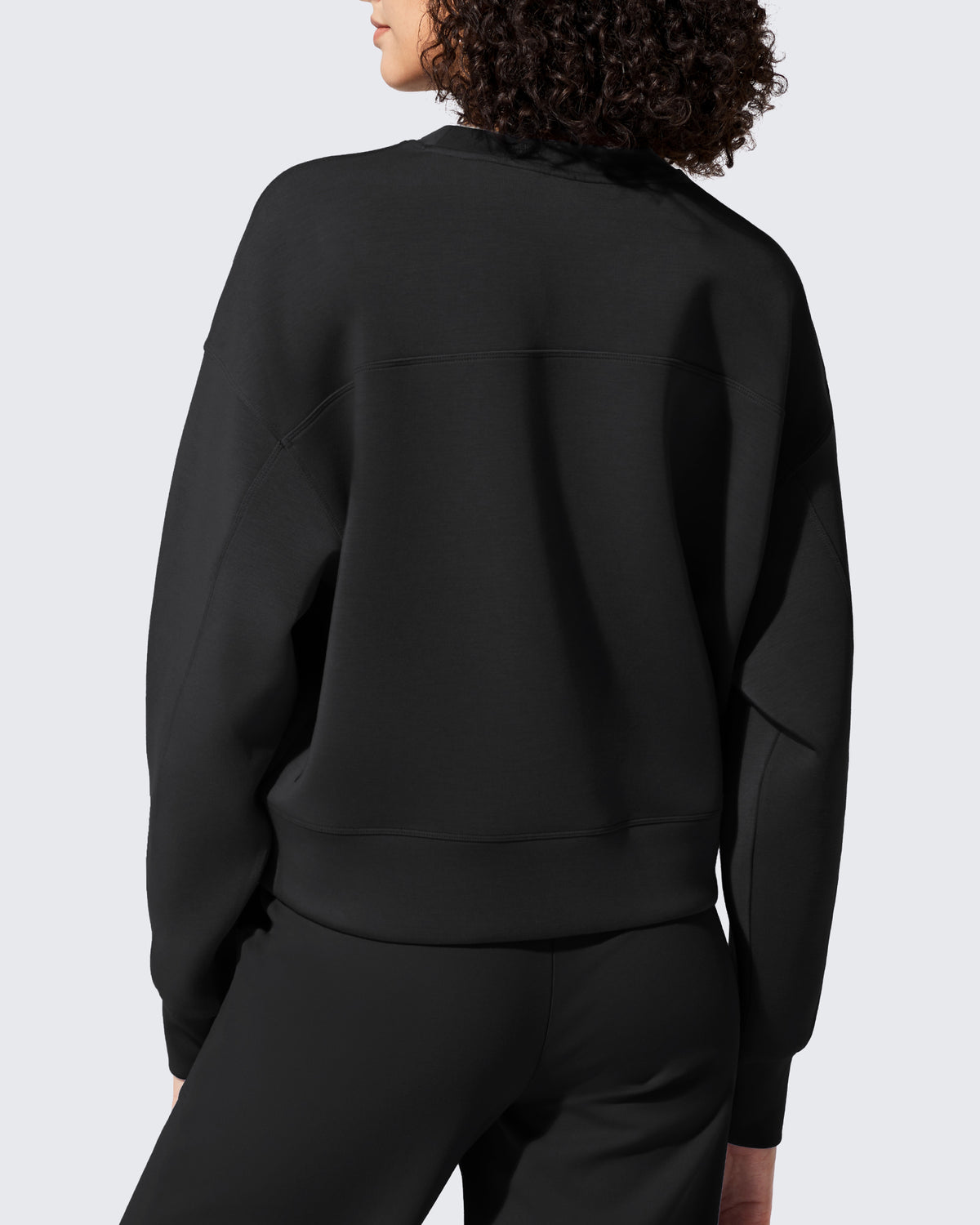 G4Free - Smoofit Crewneck Pullover Loose Sweatshirts -GF25F431AF-XS