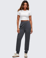 G4Free - Smoofit Elastic Waist Pull Pockets Joggers Pants -GF25D552AF-XS