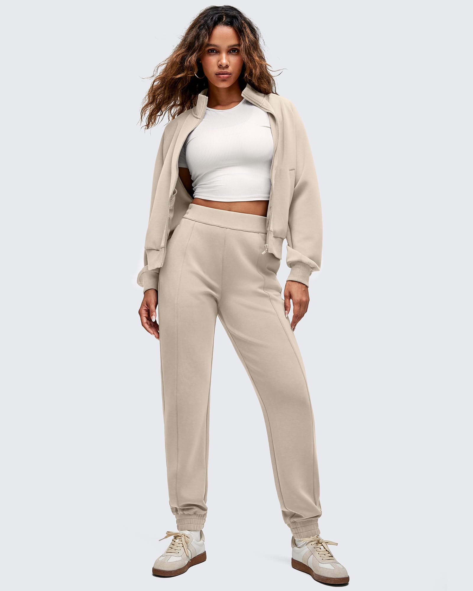 G4Free - Smoofit Elastic Waist Pull Pockets Joggers Pants -GF25D552AF-XS