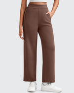G4Free - Smoofit Elastic Waist Wide Leg Ankle Sweatpants -GF25J524AA-S