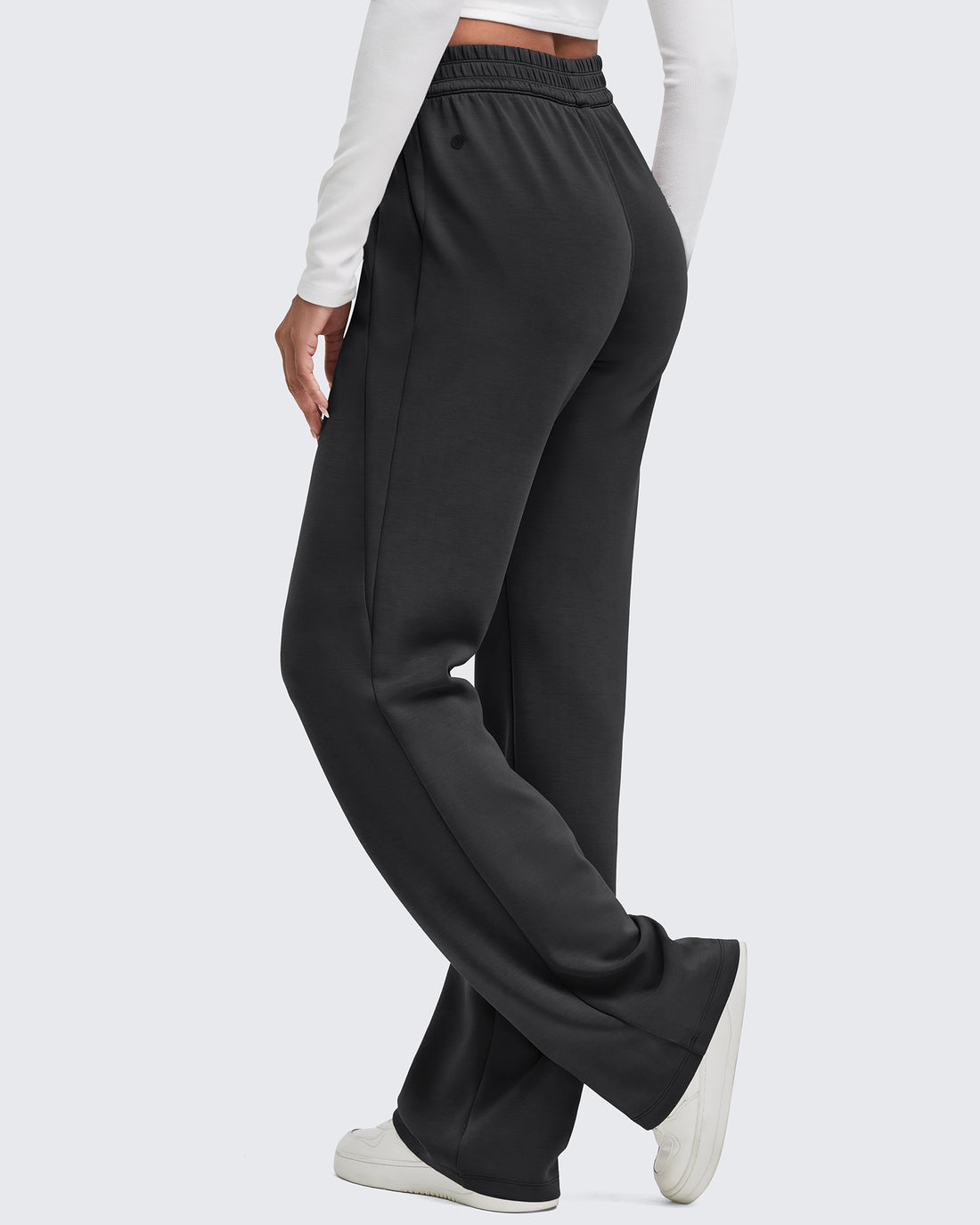 G4Free - Smoofit Elastic-Waist Wide Leg Sweatpants Regular -GF25J510AA-S