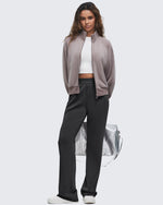 G4Free - Smoofit Elastic-Waist Wide Leg Sweatpants Regular -GF25J510AA-S
