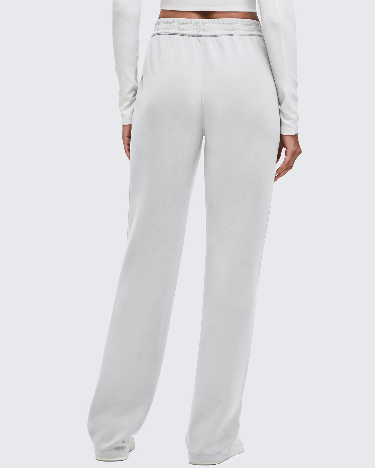 G4Free - Smoofit Elastic-Waist Wide Leg Sweatpants Regular -GF25J510AA-S