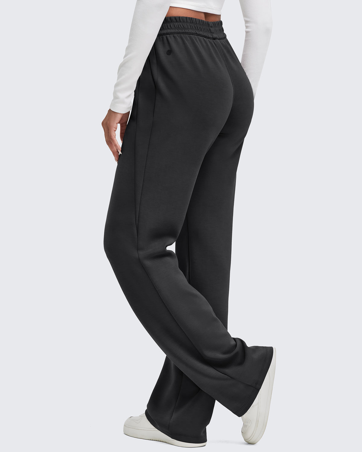 G4Free - Smoofit Elastic-Waist Wide Leg Sweatpants Regular -GF25J510AA-S