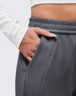 G4Free - Smoofit Elastic-Waist Wide Leg Sweatpants Regular -GF25J510AA-S