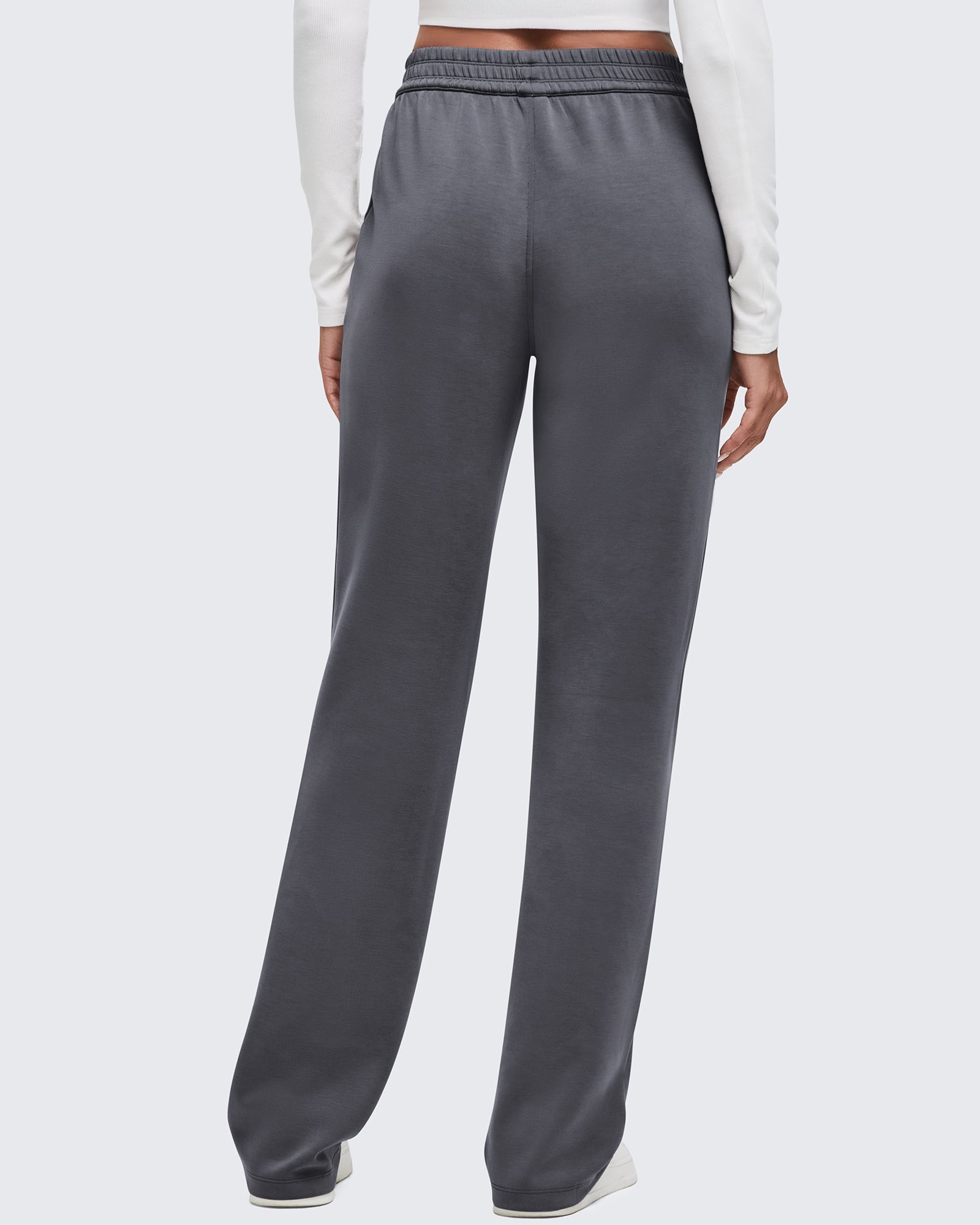 G4Free - Smoofit Elastic-Waist Wide Leg Sweatpants Regular -GF25J510AA-S