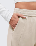 G4Free - Smoofit Elastic-Waist Wide Leg Sweatpants Regular -GF25J510AA-S