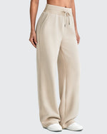 G4Free - Smoofit Elastic Waistband Drawstring Wide Leg Sweatpants -GF25J445AA-S