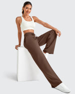 G4Free - Smoofit Elastic Waistband Drawstring Wide Leg Sweatpants -GF25J445AA-S