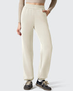 G4Free - Smoofit Fleece Lined High Waist Joggers Sweatpants -GF25D719AA-S
