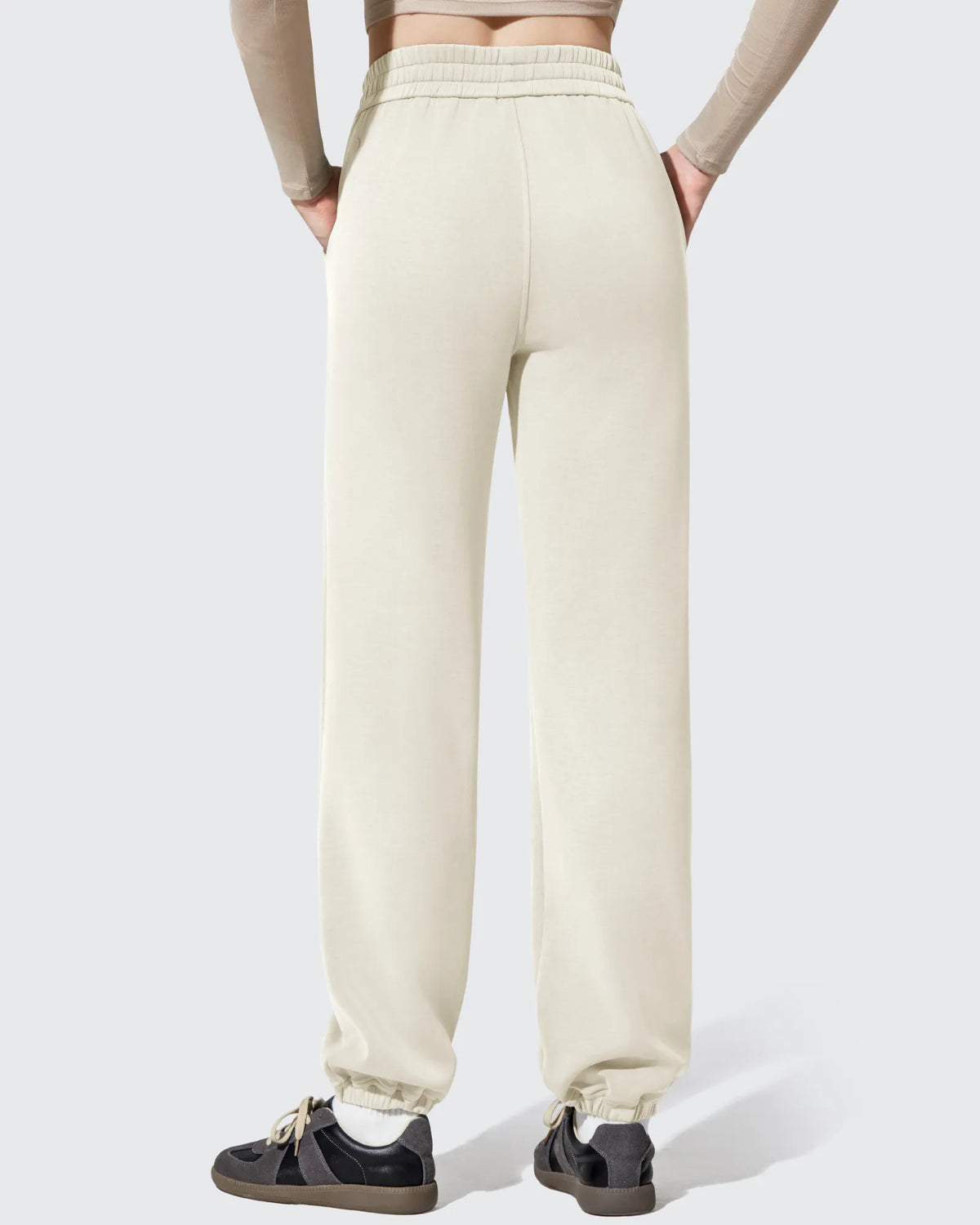 G4Free - Smoofit Fleece Lined High Waist Joggers Sweatpants -GF25D719AA-S
