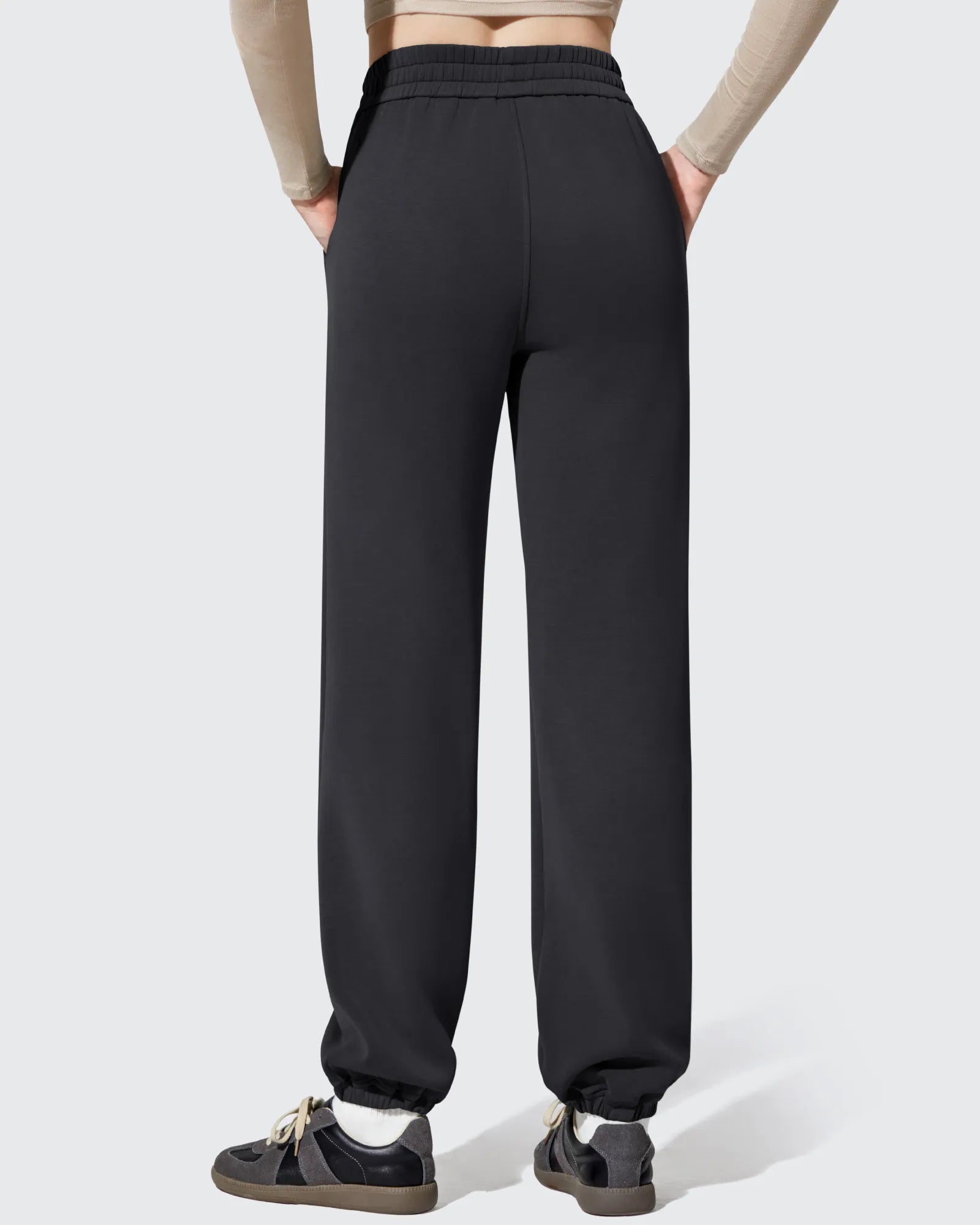 G4Free - Smoofit Fleece Lined High Waist Joggers Sweatpants -GF25D719AA-S