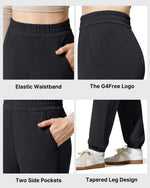 G4Free - Smoofit Fleece Lined High Waist Joggers Sweatpants -GF25D719AA-S