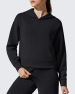 G4Free - Smoofit Fleece Long Sleeve Pullover Hoodies -GF25F722AF-XS