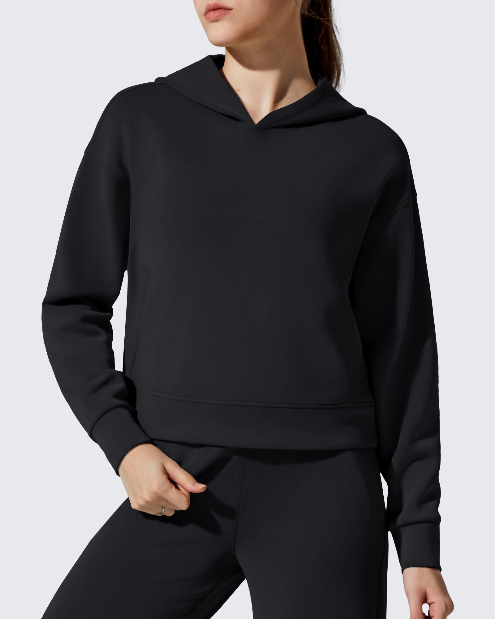 G4Free - Smoofit Fleece Long Sleeve Pullover Hoodies -GF25F722AF-XS