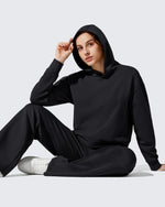 G4Free - Smoofit Fleece Long Sleeve Pullover Hoodies -GF25F722AF-XS
