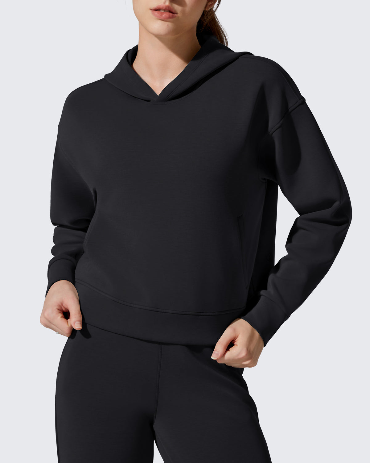 G4Free - Smoofit Fleece Long Sleeve Pullover Hoodies -GF25F722AF-XS
