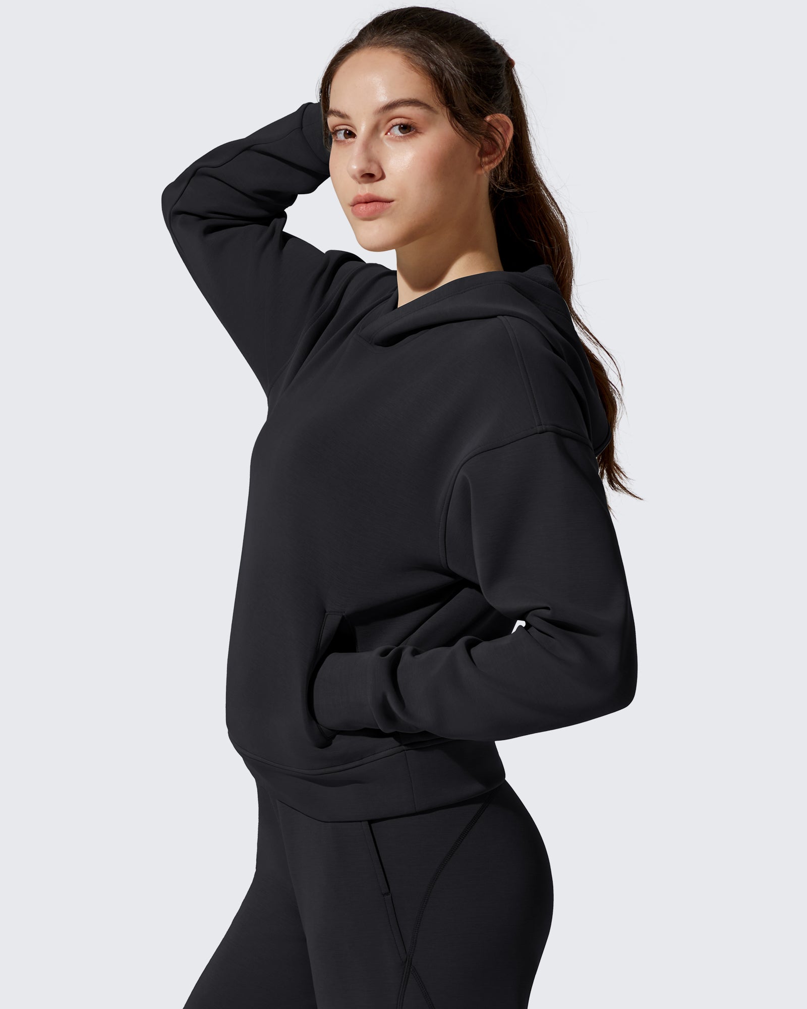 G4Free - Smoofit Fleece Long Sleeve Pullover Hoodies -GF25F722AF-XS