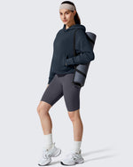 G4Free - Smoofit Fleece Long Sleeve Pullover Hoodies -GF25F722AF-XS