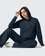 G4Free - Smoofit Fleece Long Sleeve Pullover Hoodies -GF25F722AF-XS
