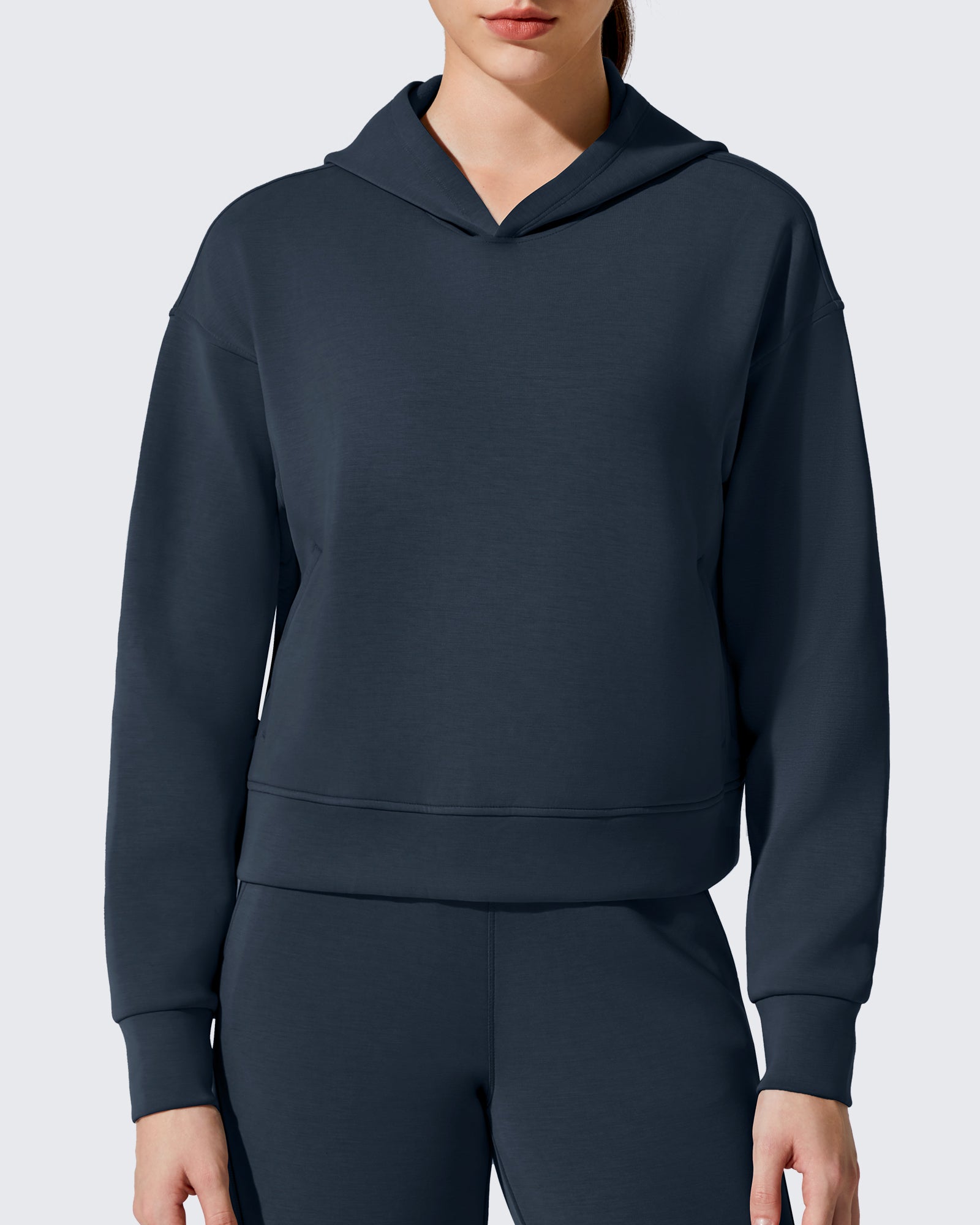 G4Free - Smoofit Fleece Long Sleeve Pullover Hoodies -GF25F722AF-XS