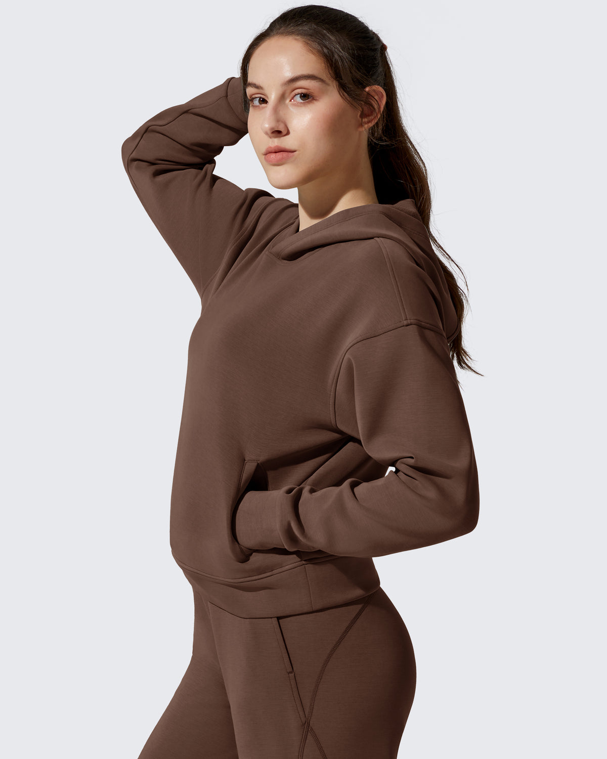 G4Free - Smoofit Fleece Long Sleeve Pullover Hoodies -GF25F722AF-XS