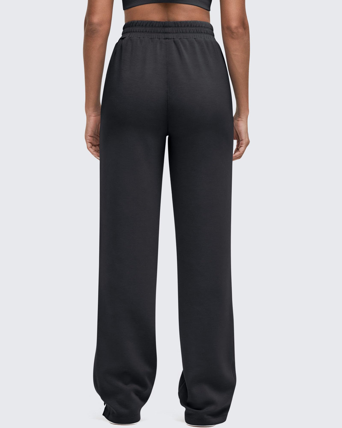 G4Free - Smoofit High-Waist Side Slit Wide Leg Sweatpants -GF25J544AF-XS