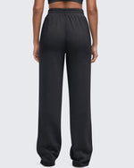 G4Free - Smoofit High-Waist Side Slit Wide Leg Sweatpants -GF25J544AF-XS
