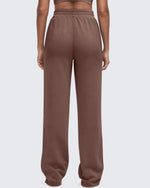 G4Free - Smoofit High-Waist Side Slit Wide Leg Sweatpants -GF25J544AF-XS