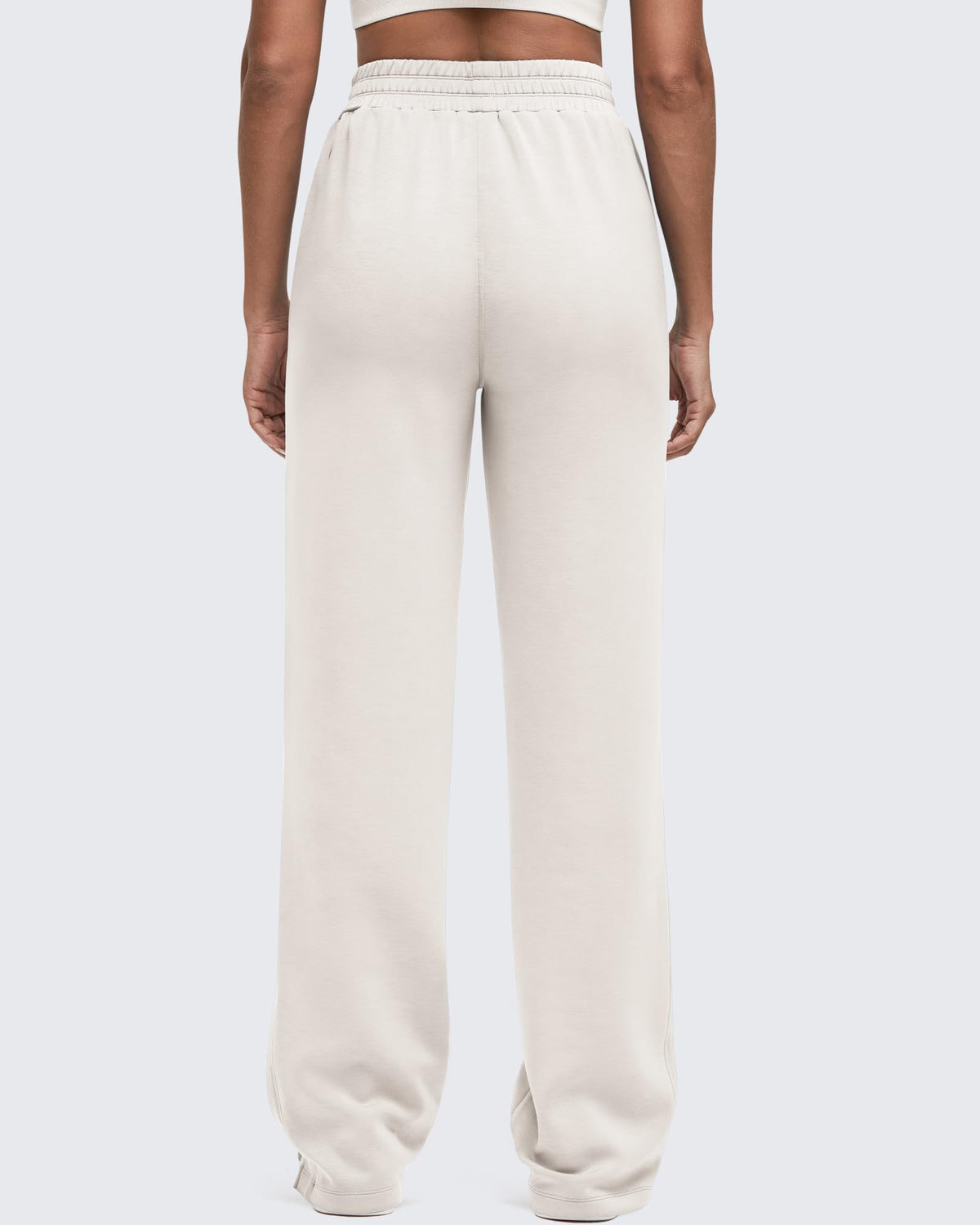 G4Free - Smoofit High-Waist Side Slit Wide Leg Sweatpants -GF25J544AF-XS
