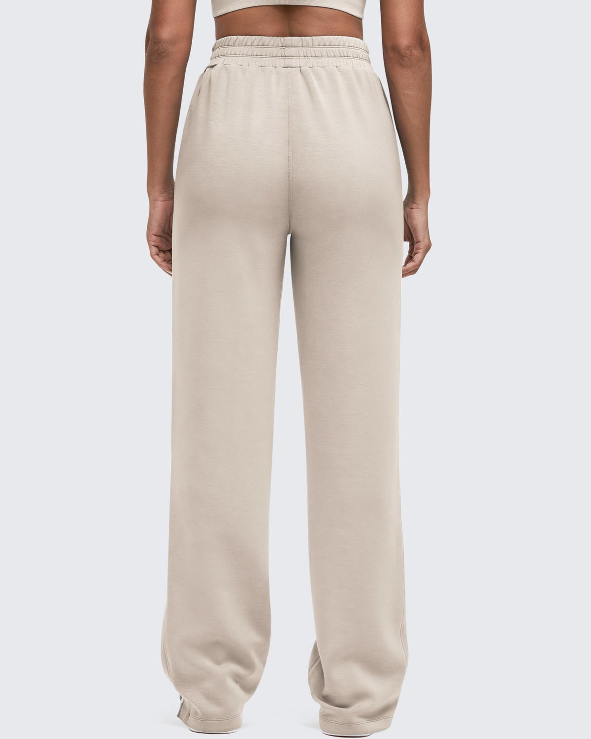 G4Free - Smoofit High-Waist Side Slit Wide Leg Sweatpants -GF25J544AF-XS
