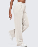 G4Free - Smoofit High-Waist Side Slit Wide Leg Sweatpants -GF25J544CF-XS