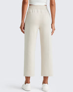 G4Free - Smoofit High Waist Wide Leg Capris Pants 19'' -GF25J293AA-S