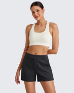 G4Free - Smoofit High Waisted Sweat Shorts 4'' -GF25E418AA-S