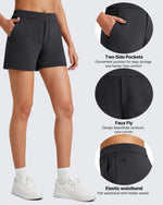 G4Free - Smoofit High Waisted Sweat Shorts 4'' -GF25E418AA-S