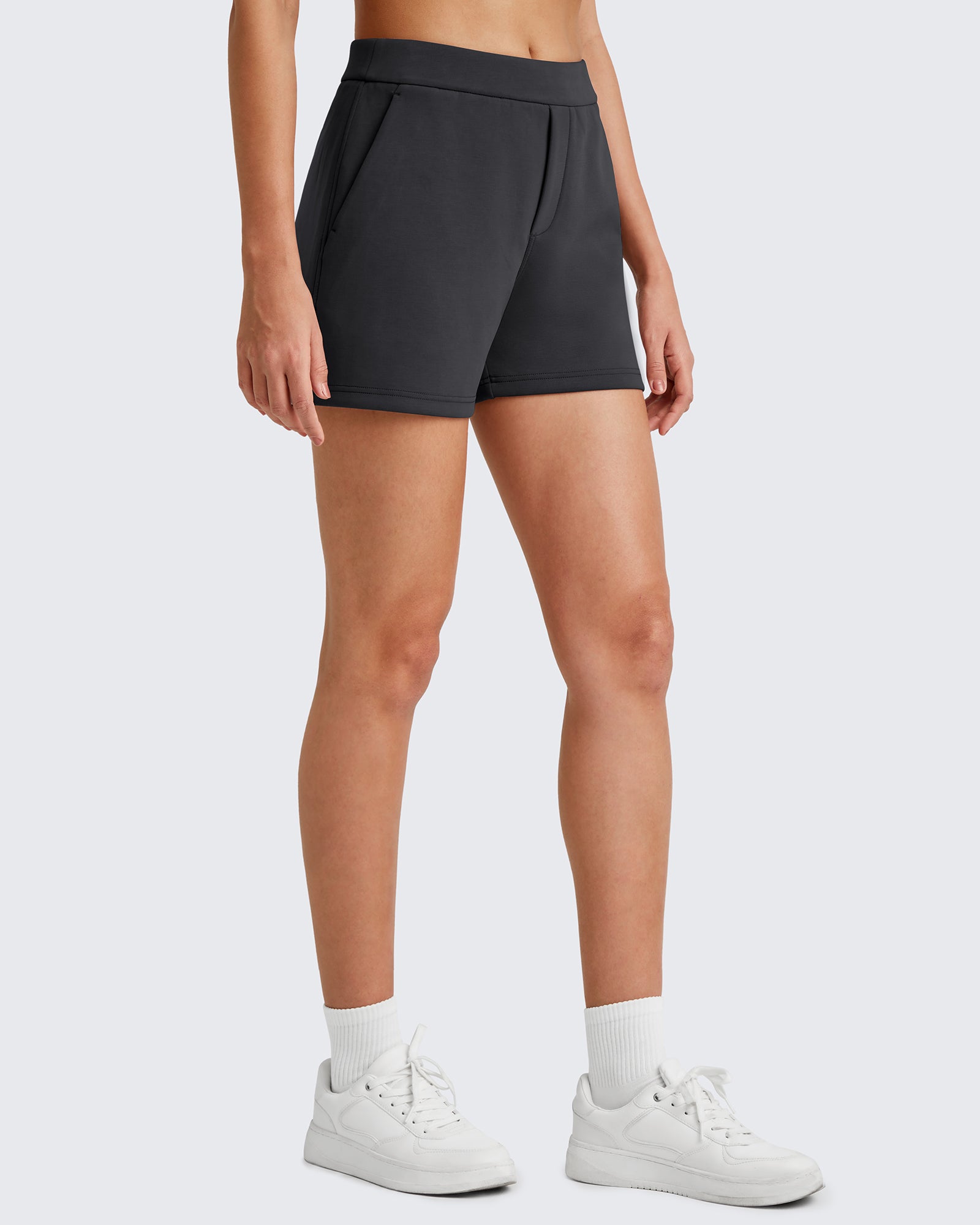 G4Free - Smoofit High Waisted Sweat Shorts 4'' -GF25E418AA-S