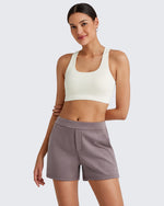 G4Free - Smoofit High Waisted Sweat Shorts 4'' -GF25E418AA-S