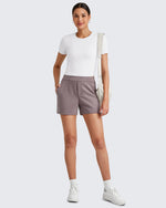 G4Free - Smoofit High Waisted Sweat Shorts 4'' -GF25E418AA-S