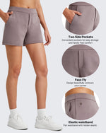 G4Free - Smoofit High Waisted Sweat Shorts 4'' -GF25E418AA-S