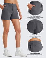 G4Free - Smoofit High Waisted Sweat Shorts 4'' -GF25E418AA-S