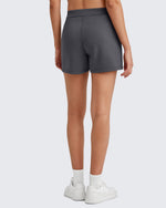 G4Free - Smoofit High Waisted Sweat Shorts 4'' -GF25E418AA-S