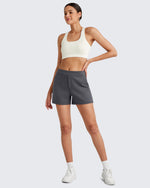 G4Free - Smoofit High Waisted Sweat Shorts 4'' -GF25E418AA-S
