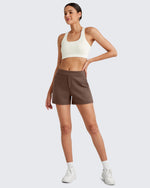 G4Free - Smoofit High Waisted Sweat Shorts 4'' -GF25E418AA-S
