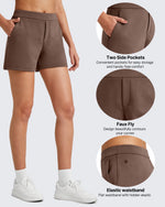 G4Free - Smoofit High Waisted Sweat Shorts 4'' -GF25E418AA-S