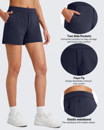 G4Free - Smoofit High Waisted Sweat Shorts 4'' -GF25E418AA-S