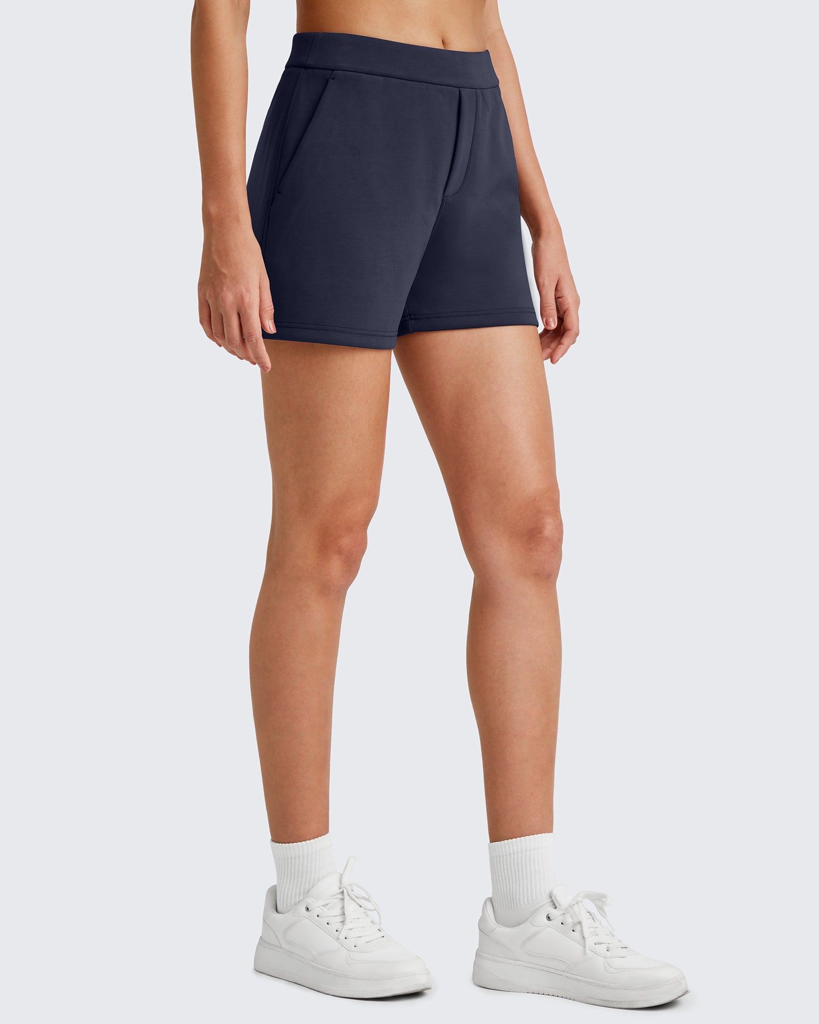 G4Free - Smoofit High Waisted Sweat Shorts 4'' -GF25E418BA-S