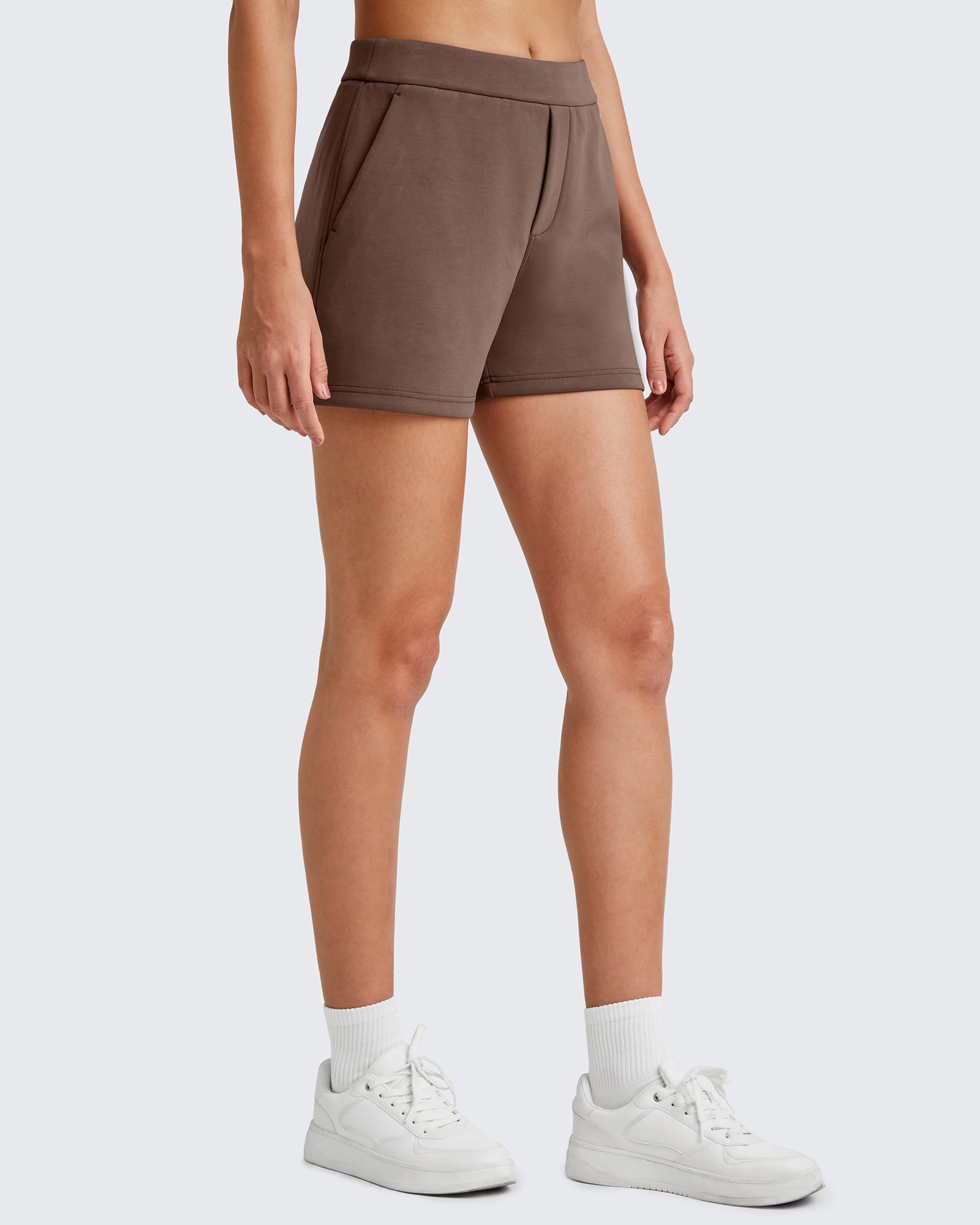 G4Free - Smoofit High Waisted Sweat Shorts 4'' -GF25E418DA-S